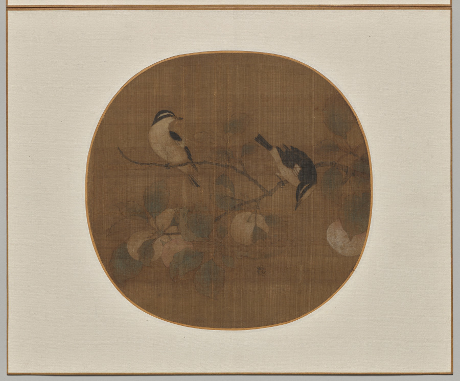惊蛰意境配图:Birds on a Peach Branch